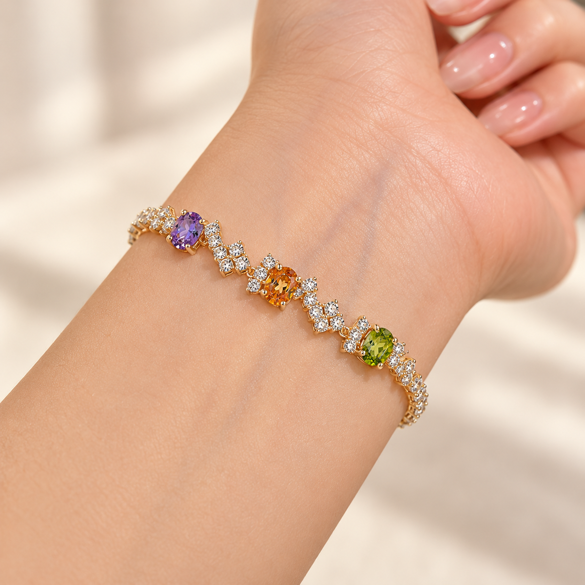 Prism Bloom Multicolor Bracelet