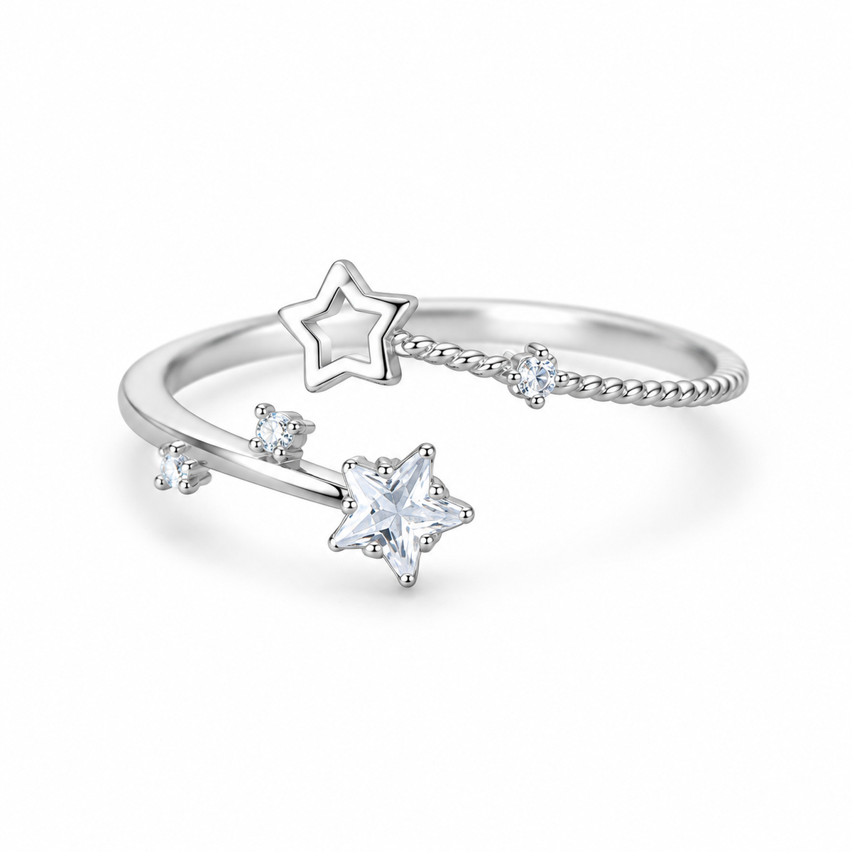 Meteor Star Open Ring