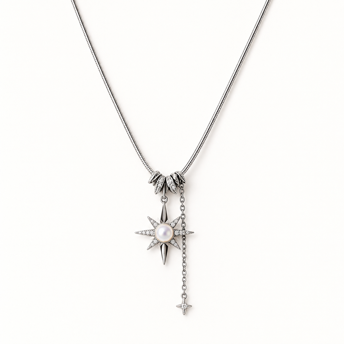 Polaris Star Drop Necklace
