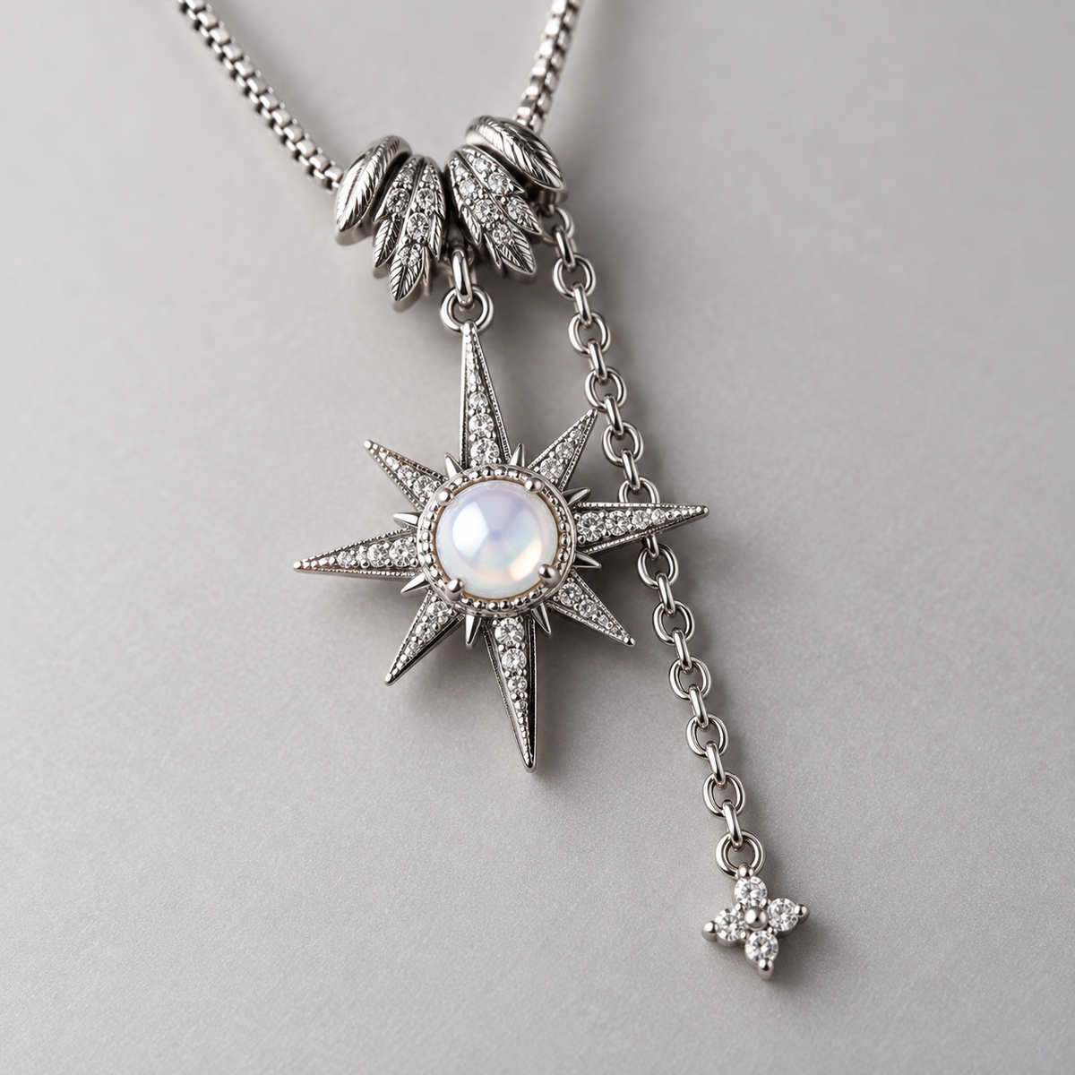 Polaris Star Drop Necklace