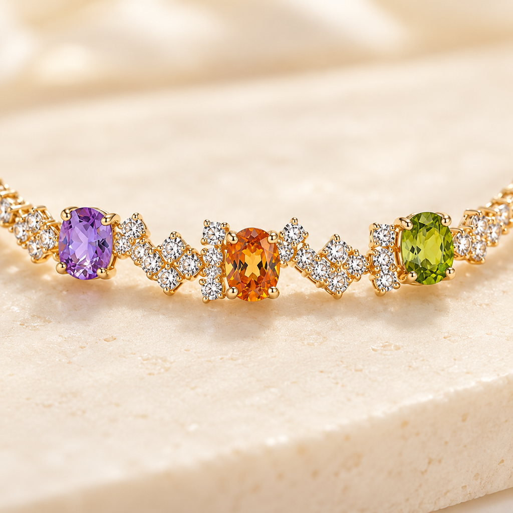 Prism Bloom Multicolor Bracelet